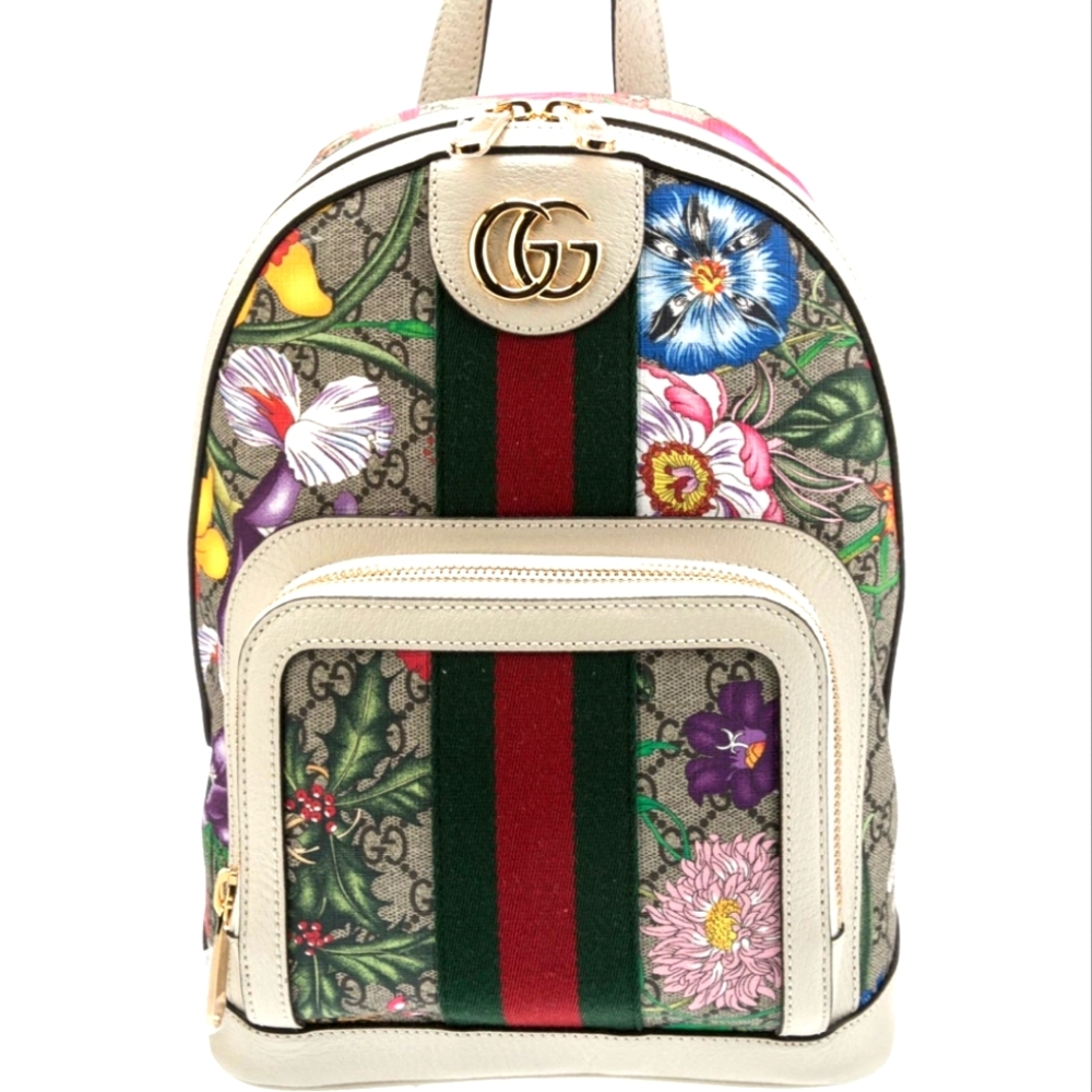 Gucci GG Flora Ophidia Backpack